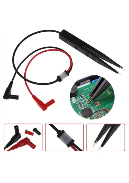 Smd Smt Çip Test Klipsi Multimetre Prob Cımbız Çok Amaçlı Test Aracı (Yurt Dışından) fiyatları