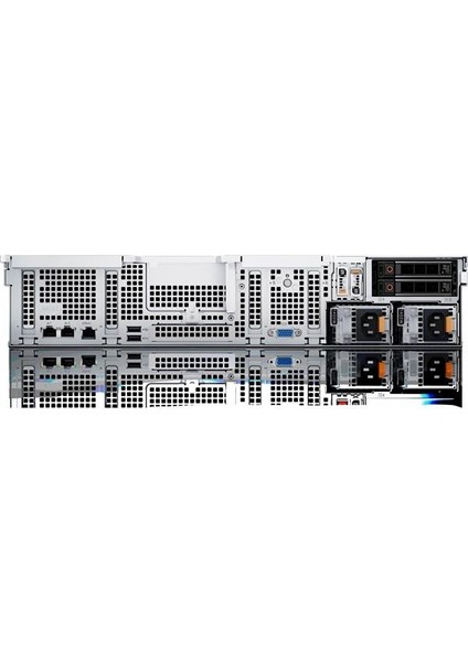 2xSilver 4410Y R760XS R760XS_1 256GB DDR5 RDIMM- 8x1.92TB SSD 2x1100w Titanium 2U Rack Sunucu indirimleri