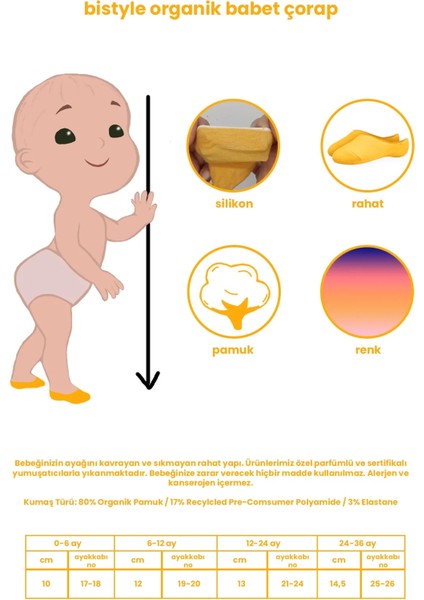 6'lı Mix Babet Çorap 30101 Kiremit fiyatları
