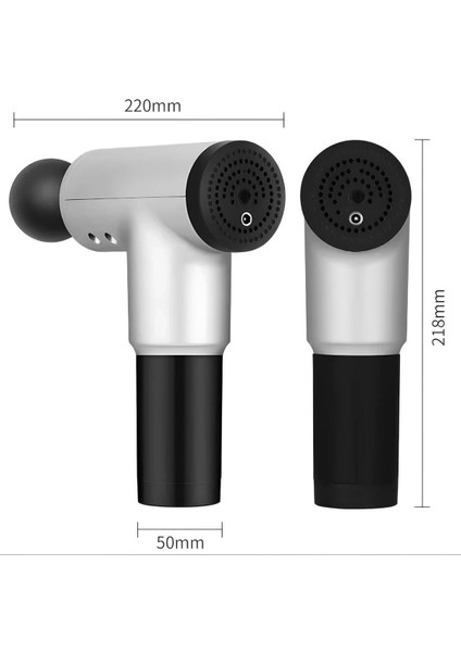 Buğz Masaj Tabancası 4 Başlıklı Sporcu Masaj Aleti 6 Kademeli Boyun Bel Sırt Bacak Renk Seçilemez fiyatları