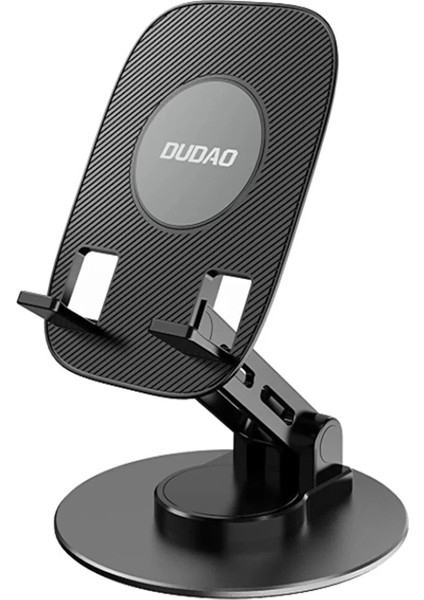 Buğz F17S Masaüstü Telefon Tutucu Döner Tabanı Alüminyum Paslanmaz Çelik Katlanabilir