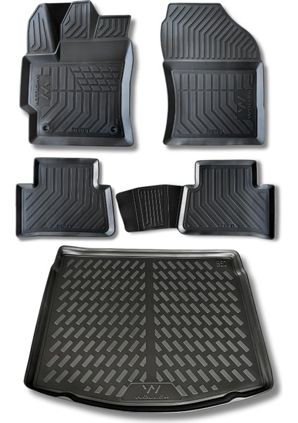 Toyota Corolla Cross Paspas Bagaj Havuzu Set 2022 Sonrası 3D Ultraflex Set fiyatları