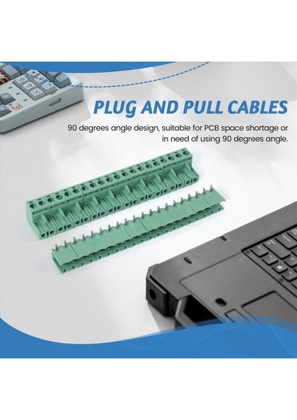10 Pcs 5.08MM Pitch 2pin Eklenti Vidalı Pcb Terminal Bloğu Konektörü Sağ Açısı (Yurt Dışından) fırsatları