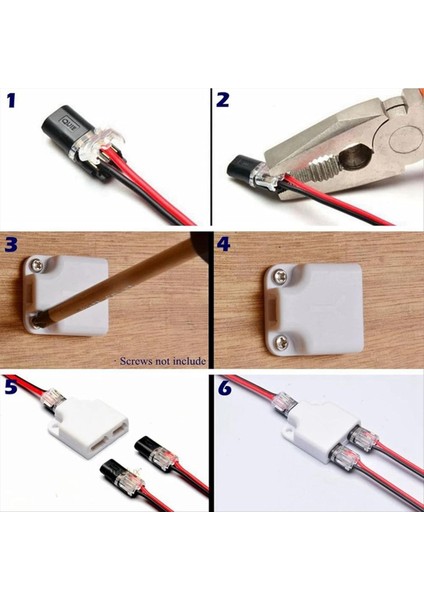 30 Pack Çift - Tel Eklenti Konnektörü, Takılabilir 2/3/4 Pin 3 Yolu LED Tel Konektörleri Düşük Voltajlı Tel Konektörler (Yurt Dışından) indirimleri