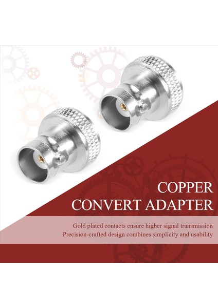 2pcs Sma Dişi Bnc&#39;den Bnc Kadın Dönüştürme Adaptörü Iki Yönlü Radyo Baofeneng Uv-5r FD-880 (Yurt Dışından) indirimleri