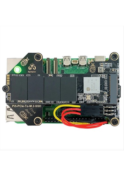 Raspberry Pi 5 Pcıe Genişleme Kartı Için M.2 Nvme SSD Adaptör Kartı Pı5-Pcıe-Fish-A-A (Yurt Dışından) indirimleri