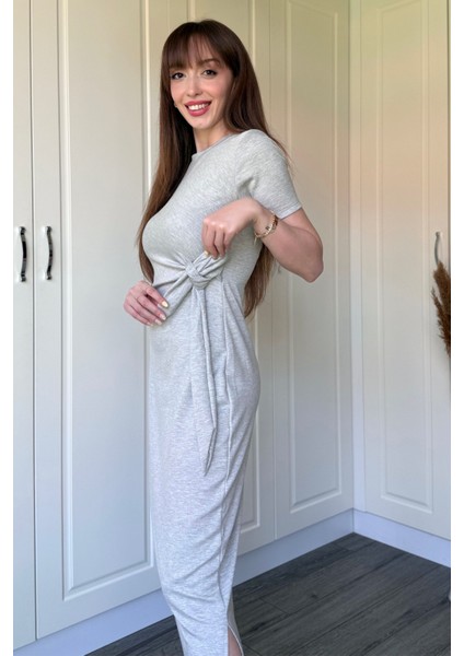 Bağlamalı Midi Modal Elbise indirimleri