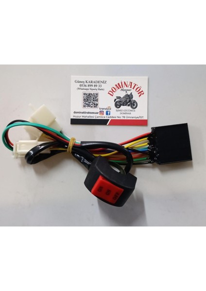 Amerikan Park ve 4 Lü Flaşör Sök-Tak (Dominar 250/400) Uyumlu fiyatları