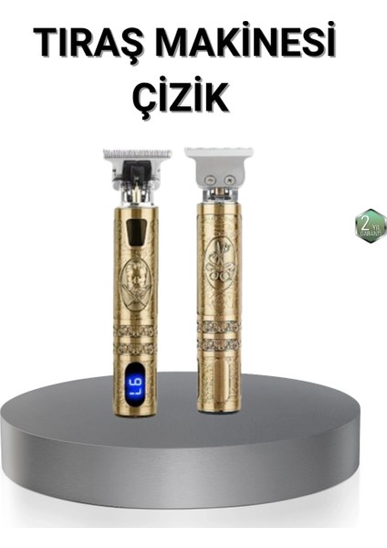 Buğz Kablosuz Şarjlı Profesyonel Tıraş Makinesi – 1800 Mah Lityum Pil