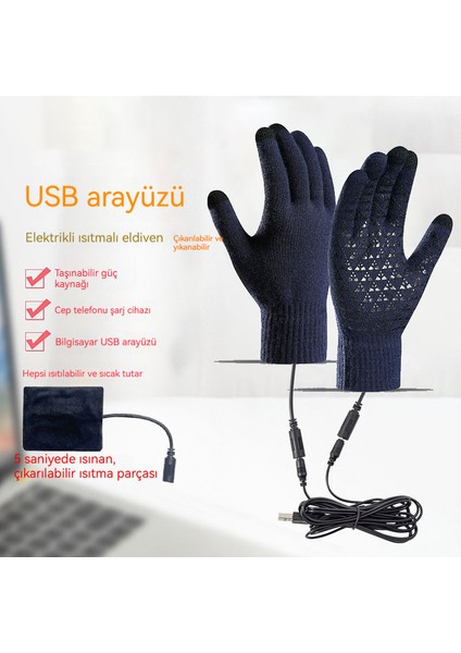 USB Isıtma Örme Eldiven (Yurt Dışından) fiyatları