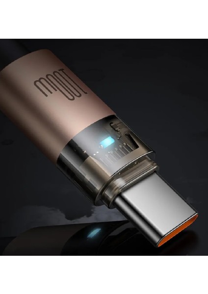 CA-5581 100w Type-c to Type-C Şarj ve Data Kablosu 1,2m Gold modelleri