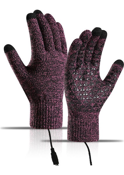 USB Isıtma Örme Eldiven (Yurt Dışından)