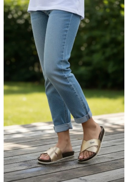 Kadın Günlük Ortopedik Taban Terlik