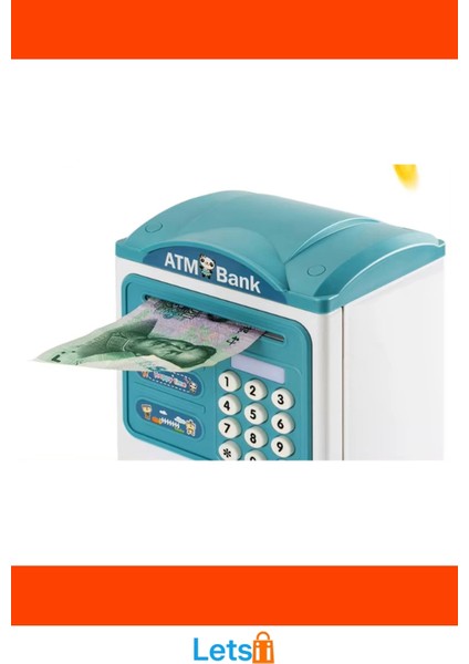 Sevimli Tasarımlı Şifreli Atm Kumbara Çocuklar Için Güvenli Birikim Aracı fırsatları