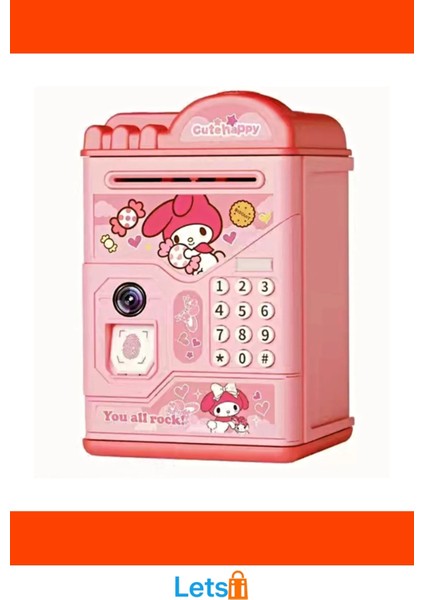 Kuromi ve Arkadaşları Şifreli Atm Kumbara modelleri