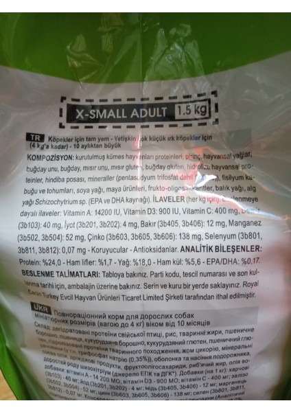 Yetişkin Çok Küçük Irk Köpekler Için 4 Kg'a Kadar Kümes Hayvanlı Kuru Mama 1.5 kg+ 5 ADET AĞIZ VE DİŞ TEMİZLEYİCİ KÖPEK ÖDÜL STİCKS modelleri