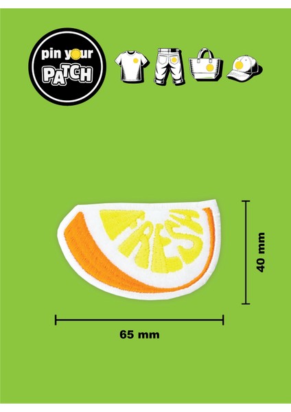 Ütü ile Yapışan Yama 7061 Portakal fiyatları