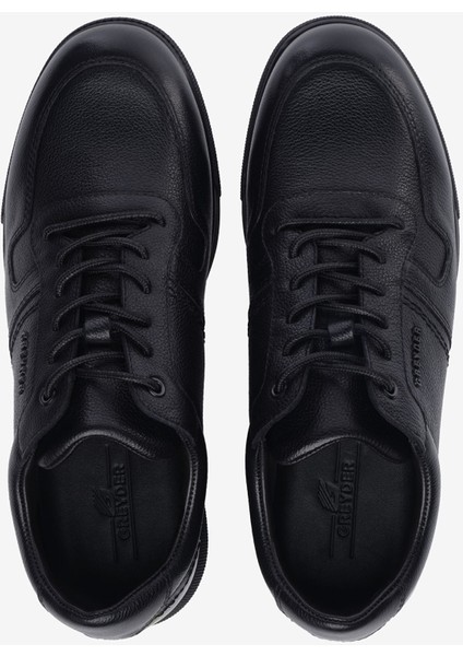 Erkek Siyah Hakiki Deri Comfort Ayakkabı 5K1FA10201