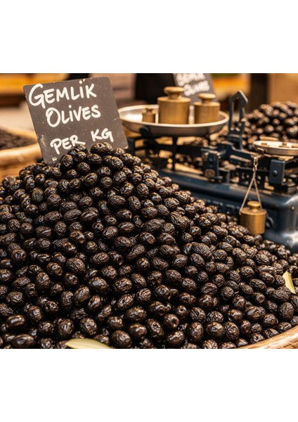 Geyikli Damla Zeytincilik Kuru Sele Orta Boy Siyah Zeytin indirimleri