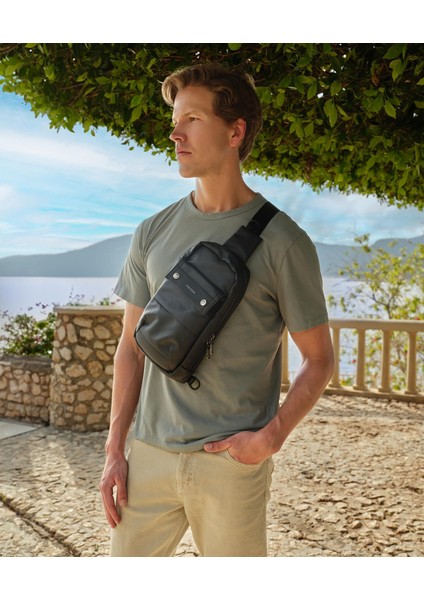 Erkek Siyah Çapraz Çanta 5K1CN69688 indirimleri