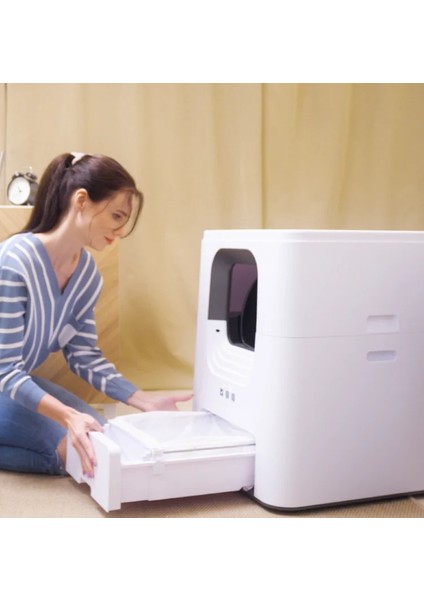 Aclıum Otomatik Kedi Tuvaleti 55X57X65CM