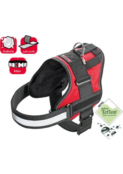 Teflon Ref.İsimli.Göğ.Tas.M 65-77Cm Kırm. modelleri