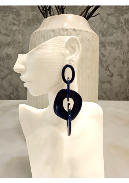 Şık Trend Akrilik Zincir Küpe fiyatları