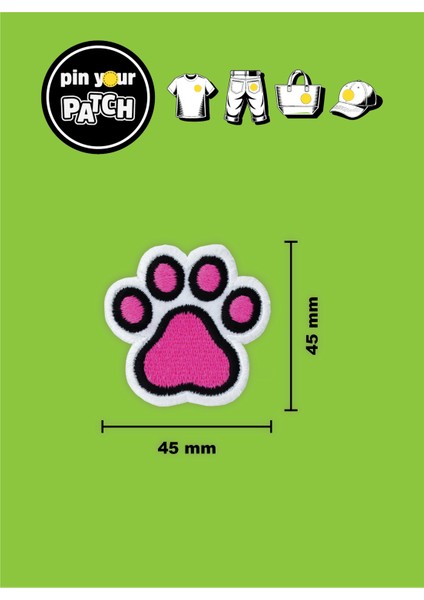 Ütü ile Yapışan Yama 7064 Köpek Patisi fiyatları