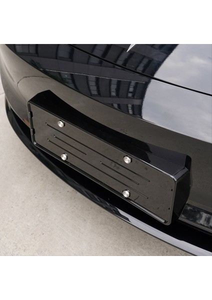 Tesla Model 3 Highland 2024 Otomobil Plaka Çerçevesi Ön+Arka Plaka Tutucu Aksesuarları B Için (Yurt Dışından) modelleri