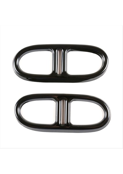 Paslanmaz Çelik Araba Arka Egzoz Kuyruk Borusu Kapak Mercedes-Benz Gla/glb 2020-2021 Susturucu Dekorasyon Çerçevesi (Yurt Dışından)