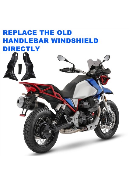 Motosiklet Aksesuarları Handguard Uzantıları Moto Guzzi V85TT V 85 Tt 2019-2023 Siyah Için El Koruma Ön Cam (Yurt Dışından) indirimleri