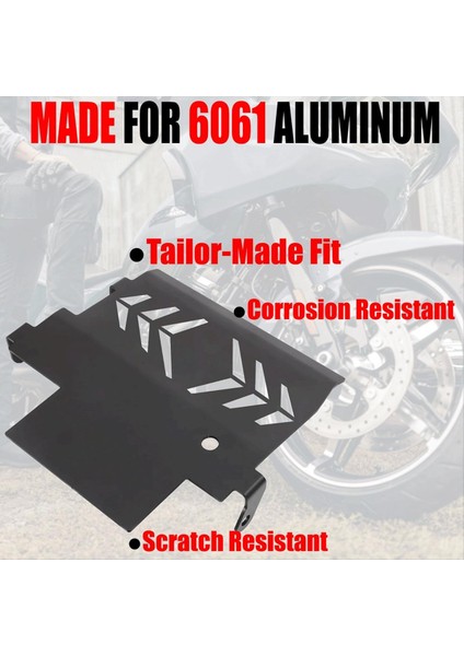 Motosiklet Alt Motor Şasi Kaplama Muhafızları Harley Davidson Touring Street Road Glide Aksesuarları (Yurt Dışından) fırsatları