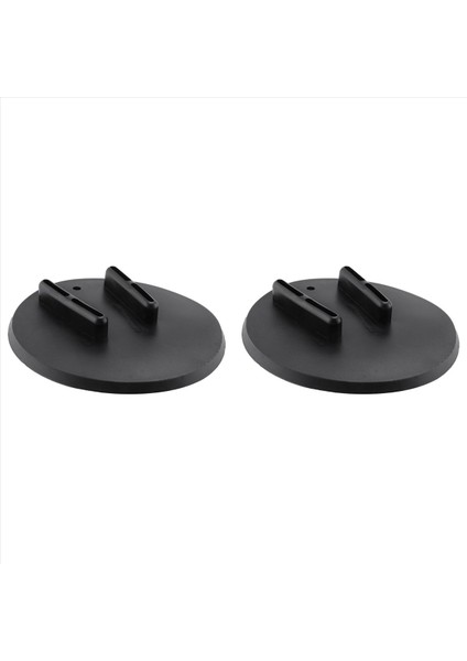 2x Motosiklet Kickstand Pad Kick Stant Coaster Puck Tur Touring Sportster (Yurt Dışından)