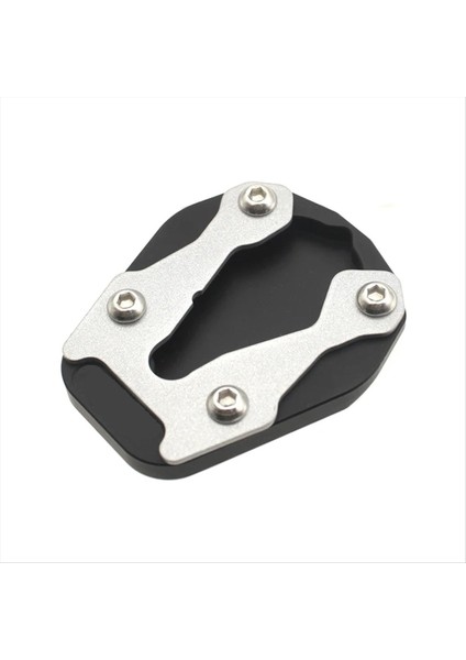 Motosiklet Aksesuarları Kickstand Side Stand Uzantı Pedi Destek Plakası Cfmoto 450MT MT450 2024 2025 Gümüş (Yurt Dışından)