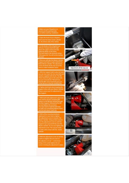 Polaris Slingshot Base/sl/sl Le/gt Le/s/slr/slr Le 2015-2019 Için Ayarlanabilir Ana Silindir Destek Destek (Yurt Dışından) fırsatları