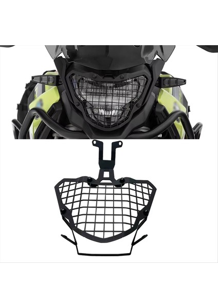 Bmw F900GS GS900 2024 2025 Aksesuarları Için Motosiklet Far Koruyucu Grille Guard Cover (Yurt Dışından) fiyatları