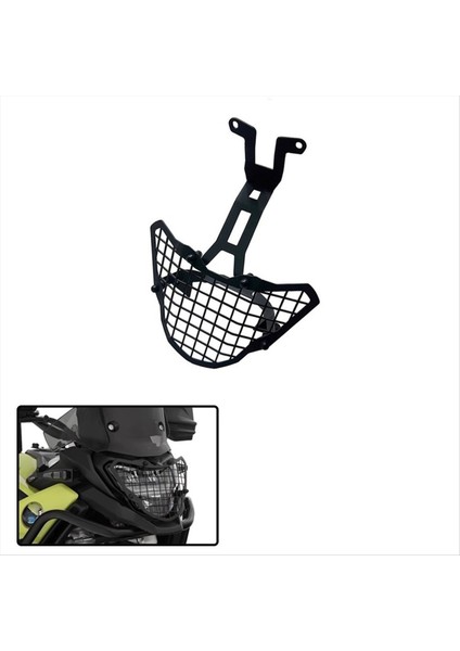 Bmw F900GS GS900 2024 2025 Aksesuarları Için Motosiklet Far Koruyucu Grille Guard Cover (Yurt Dışından) modelleri