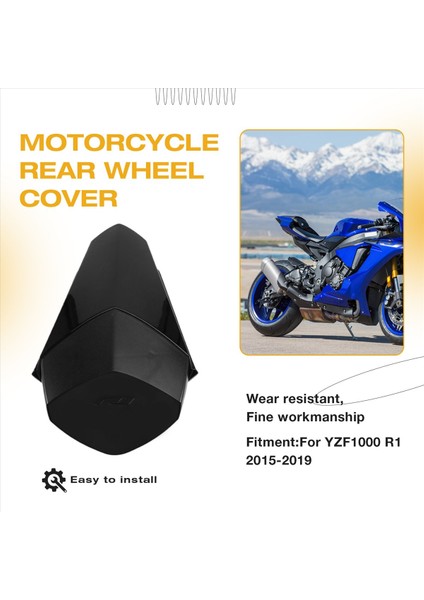 Motosiklet Arka Kaplama Kapak Yolcu Koltuğu Kaput Yamaha YZF1000 R1 2015-2019 (Yurt Dışından) fırsatları
