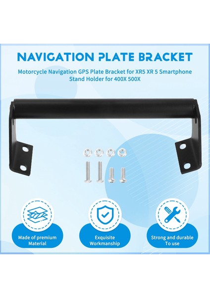 Motosiklet Navigasyon Gps Plaka Braketi Montana Xr5 Xr Xr 5 Akıllı Telefon Stand Tutucu Excelle 400X 500X (Yurt Dışından) fırsatları