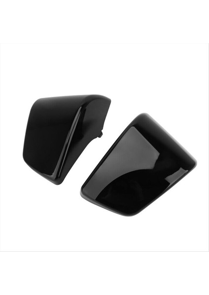 Siyah Pil Tarafı Kapakları 1997-2003 Için Uygun Kapaklar Honda Shadow Ace VT750 VT400 (Yurt Dışından) modelleri