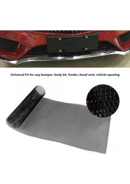 40X13 Inç Evrensel Araba Grille Meth Metal Araba Grille Mesel Çetesi Izgara Eşzaman (Yurt Dışından) fiyatları