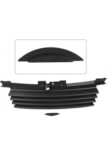 Siyah Araba Grill - Vw/jetta/bora Mk4 Için Mat Siyah Araba Ön Kaput Grille 1999-2004 1J5853655C (Yurt Dışından) fırsatları