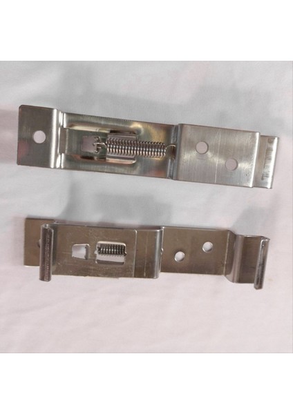 4pcs Dikdörtgen Araba Plakası Yay Yüklü Paslanmaz Çelik Braket Arabalar Çerçeve Tutucu Kelepçeler Römork (Yurt Dışından) fiyatları