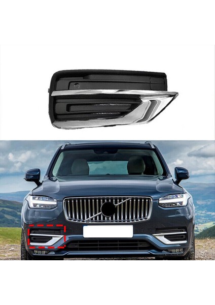 Sol Ön Alt Tampon Sisli Izgara Trim Krom Kapak 31663514 Volvo XC90 19-22 31663512 31663518 31663539 (Yurt Dışından) indirimleri