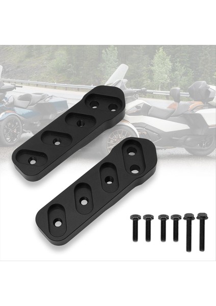 Yolcu Döşeme Tahtası Yer Değiştirme Kiti Can-Am Spyder Rt 2020-2023 Ayarlanabilir Kısa Veya Daha Uzun 41-425 (Yurt Dışından) modelleri