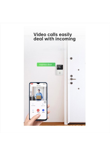 Tuya Wifi Kapı Zili Video Kapı Zili Iki Yönlü Konuşma Gece Görüş Kamera Kapı Zili Akıllı Yaşam Kapı Zili Akıllı Ev Güvenliği (Yurt Dışından)