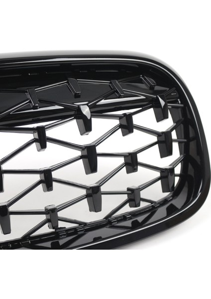 Bmw 5 Serisi G30 G38 2017-2019 Ön Grille 51137390863 51137390864 Için Parlak Siyah Elmas Böbrek Izgarası (Yurt Dışından) fırsatları