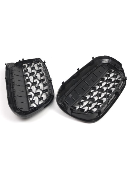 Bmw 5 Serisi G30 G38 2017-2019 Ön Grille 51137390863 51137390864 Için Parlak Siyah Elmas Böbrek Izgarası (Yurt Dışından) indirimleri