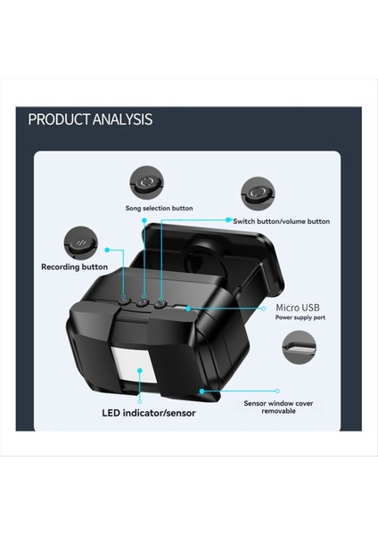 Kızılötesi Indüksiyon Hoş Geldiniz Kapı Zili Kablosuz Kapı Chime Motion Dedektörü Alarm Mağazası Ofis Beyaz (Yurt Dışından)