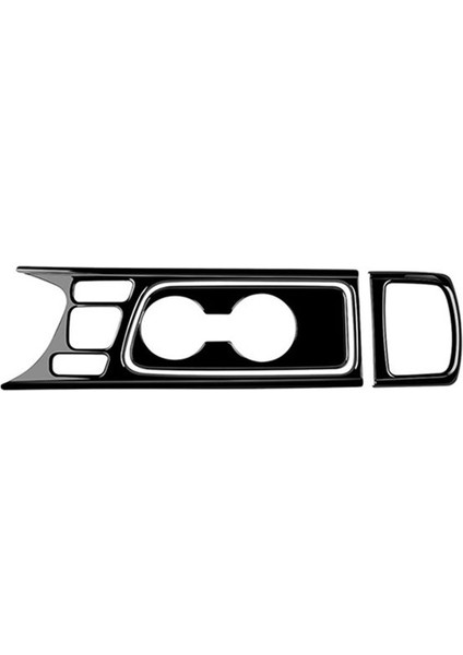 1set Araç Su Kupası Tutucu Dekor Çerçeve Merkezi Konsol Toyota Yaris Rhd C Için Su Kupası Dekorasyon Kapağı Döşeme (Yurt Dışından)